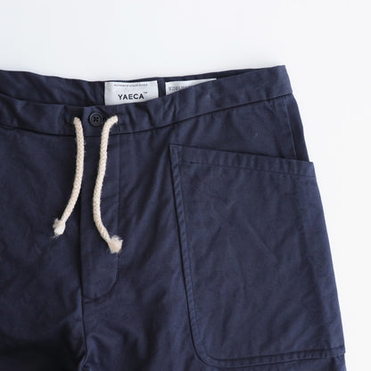 DRAW STRING PANTS #kusaki navy [44605]