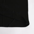 WASHABLE WOOL L/S TEE #BLACK [FSC241-70166B]