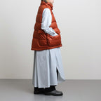W's TECH BACKPACKER DOWN VEST #D.ORANGE [BW-24023WL]