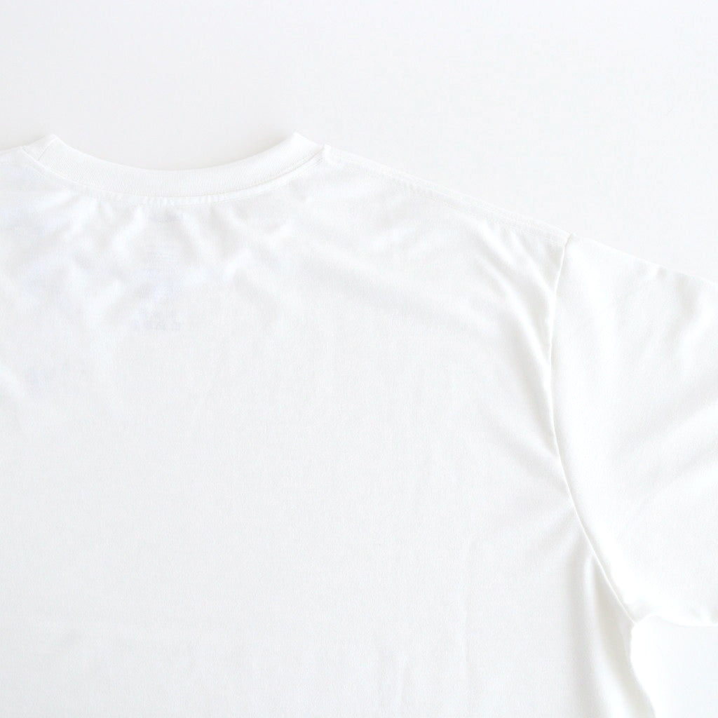 DRY JERSEY S/S CREW NECK TEE #WHITE [FSC241-70136B]