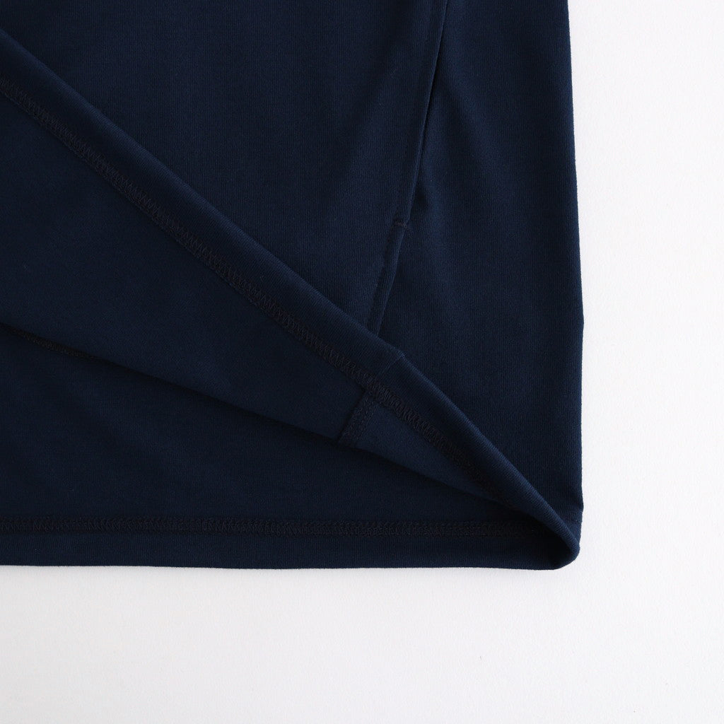 DRY JERSEY S/S CREW NECK TEE #NAVY [FSC241-70136B]