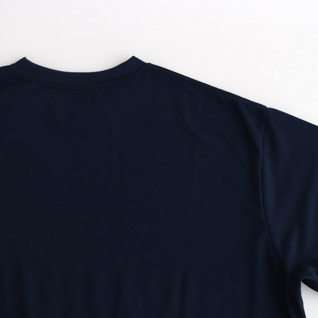DRY JERSEY S/S CREW NECK TEE #NAVY [FSC241-70136B]