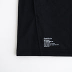 DRY JERSEY S/S CREW NECK TEE #BLACK [FSC241-70136B]