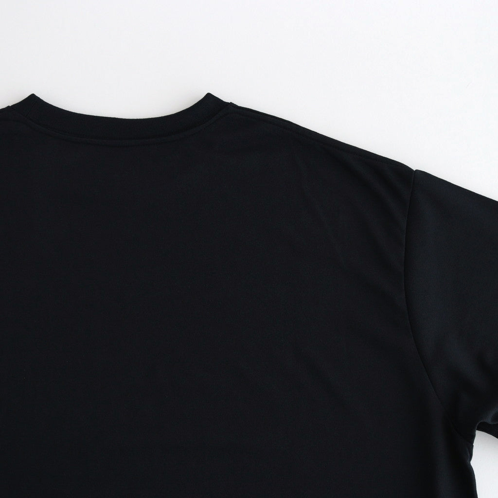 DRY JERSEY S/S CREW NECK TEE #BLACK [FSC241-70136B]
