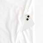 DRY JERSEY L/S CREW NECK TEE #WHITE [FSC241-70137B]