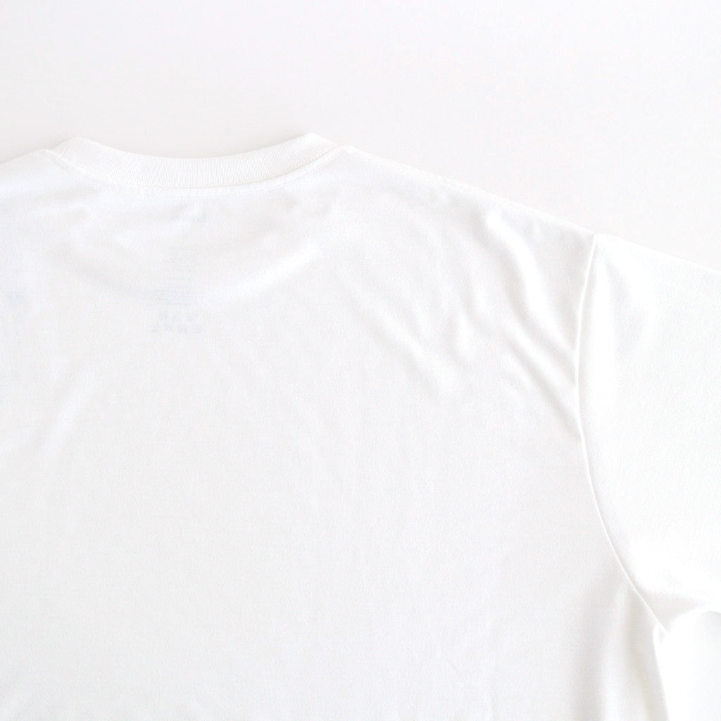 DRY JERSEY L/S CREW NECK TEE #WHITE [FSC241-70137B]