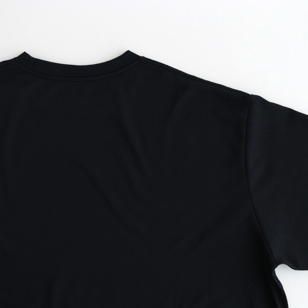 DRY JERSEY L/S CREW NECK TEE #BLACK [FSC241-70137B]