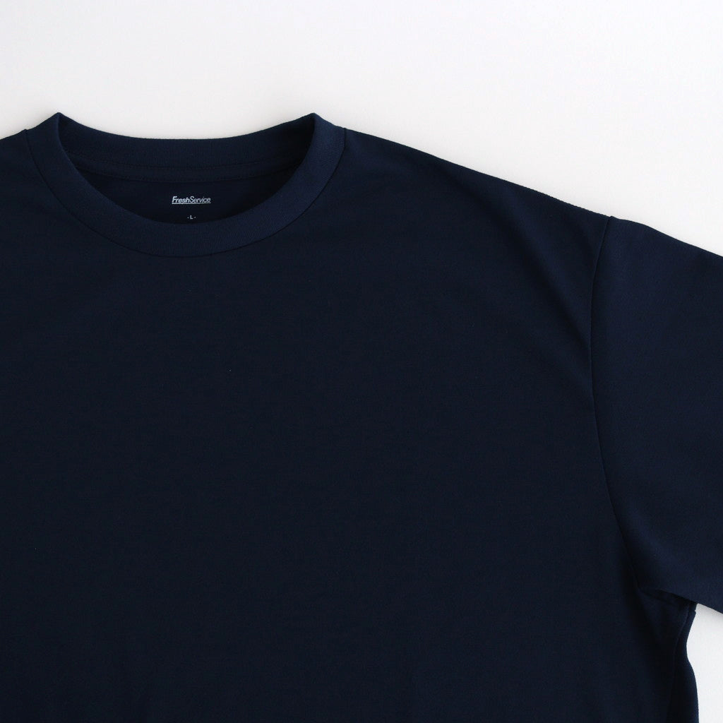 DRY JERSEY L/S CREW NECK TEE #NAVY [FSC241-70137B]