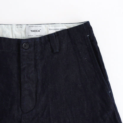 WIDE PANTS #indigo broken [44607]