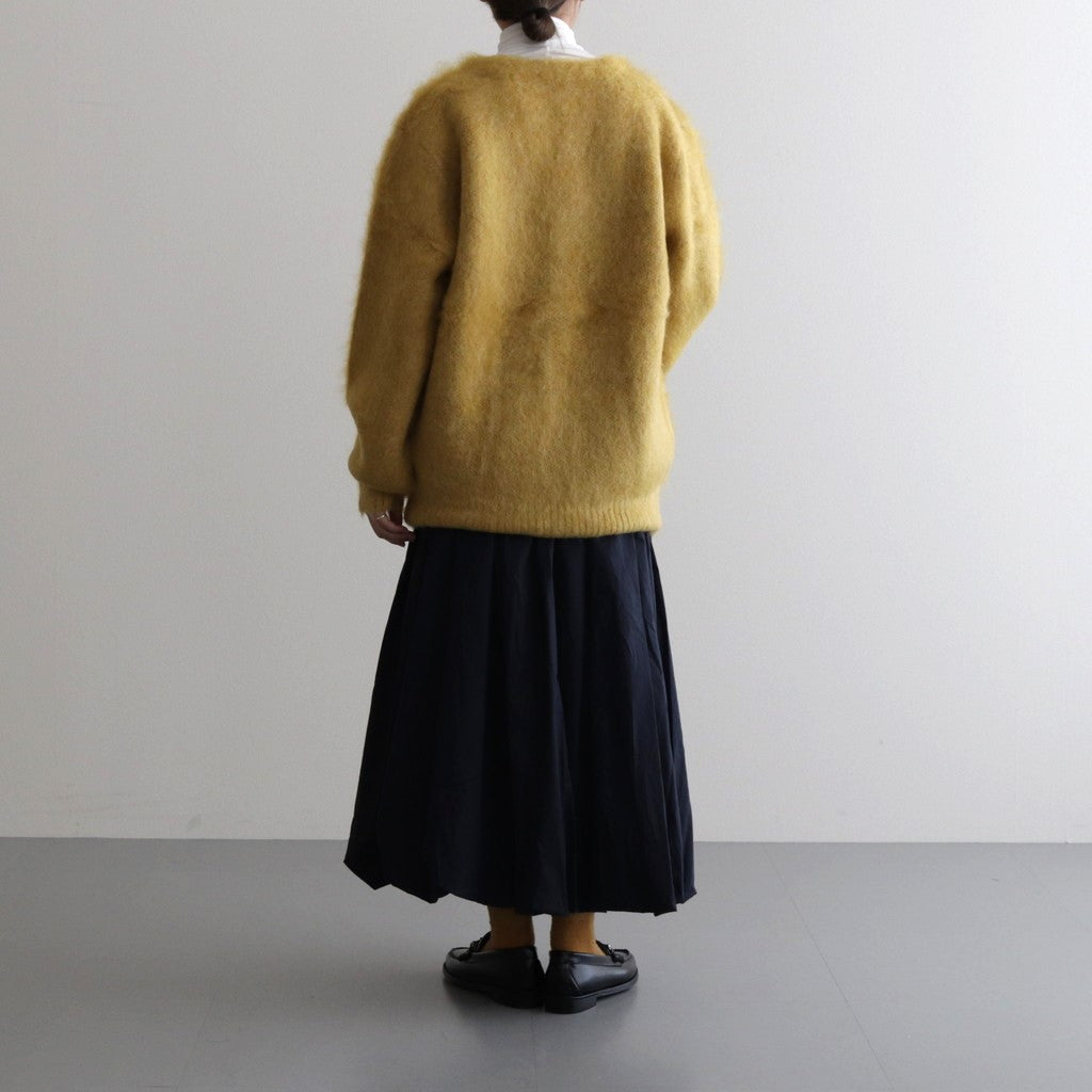 MOHAIR CARDIGAN #YELLOW [H2302-K012]