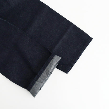 WIDE PANTS #indigo broken [44607]