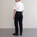 ORGANIC COTTON HIGH GAUGE JERSEY TEE #WHITE [A24ST02RT]