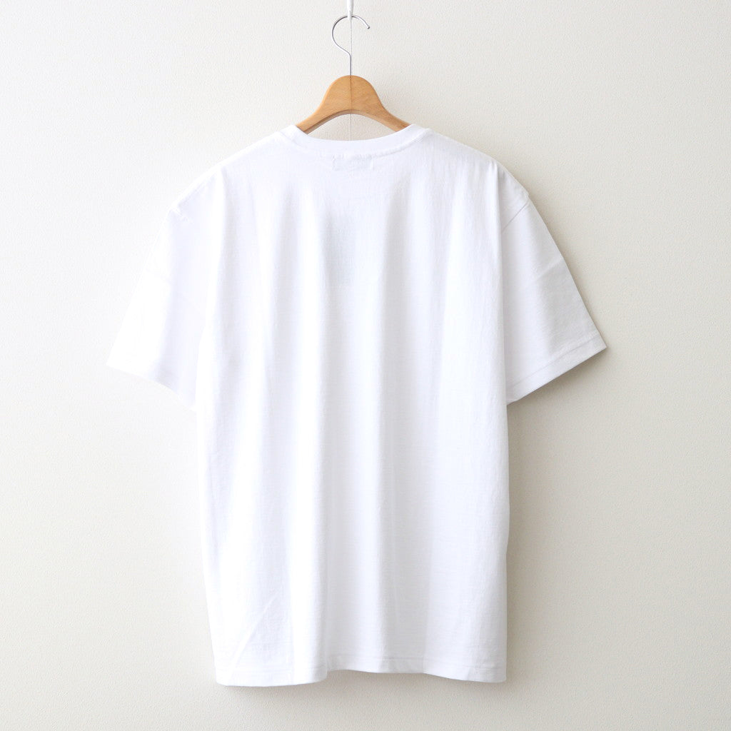 Waste Cotton S/S Tee #WHITE [TP241-70010]