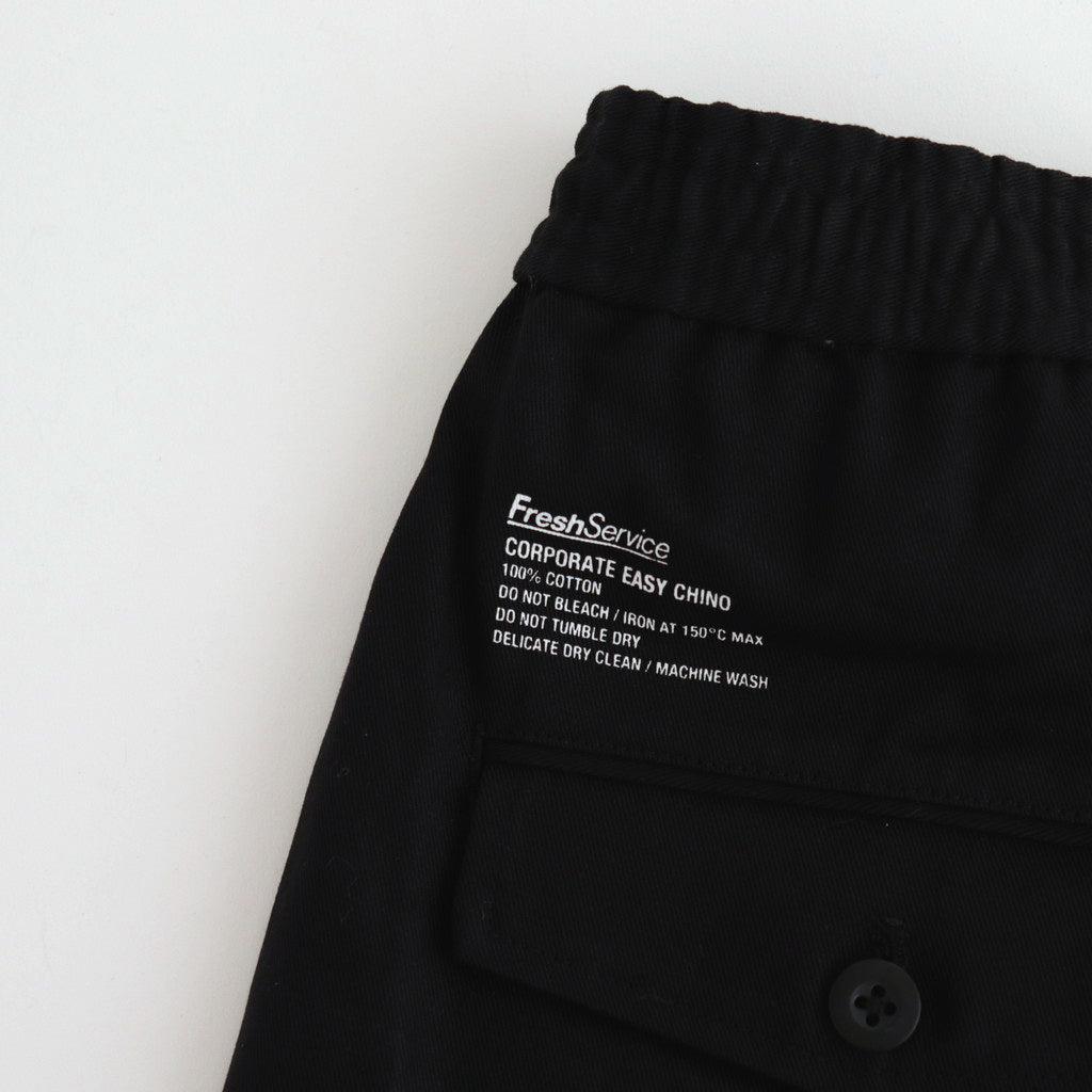 CORPORATE EASY CHINO PANTS #BLACK [FSC241-40091B]