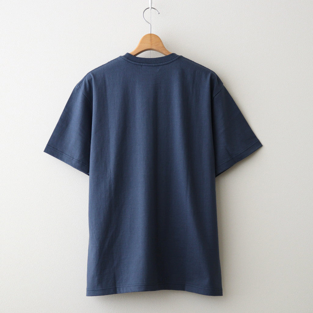 Waste Cotton S/S Tee #NAVY [TP241-70010]