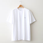 Waste Cotton Printed S/S Tee #WHITE [TP241-70009]
