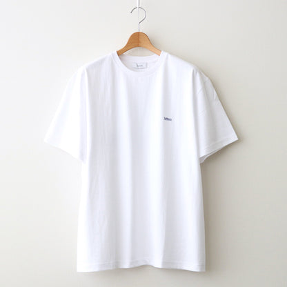 Waste Cotton Printed S/S Tee #WHITE [TP241-70009]