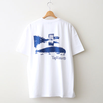 Waste Cotton Printed S/S Tee #WHITE [TP241-70009]