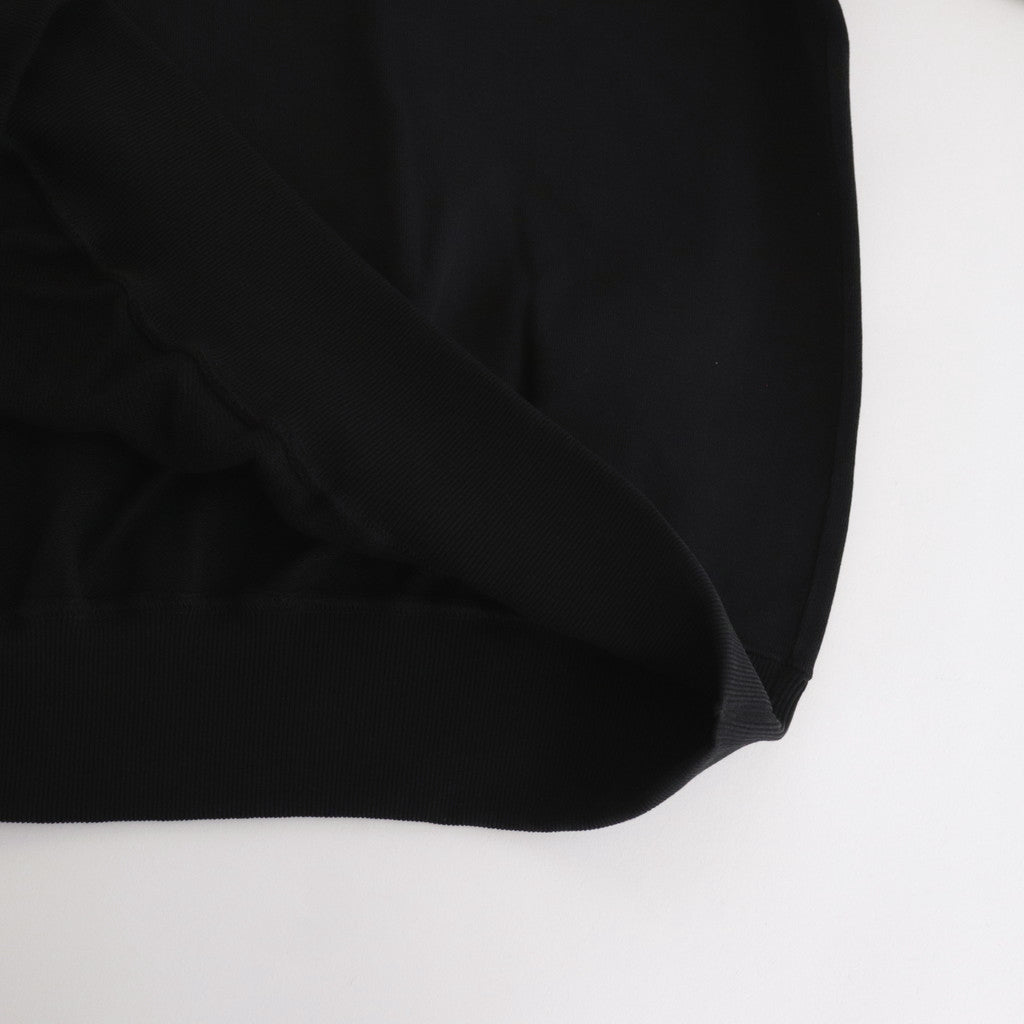 LIGHT OZ CREW NECK SWEAT #BLACK [FSC241-70128B]