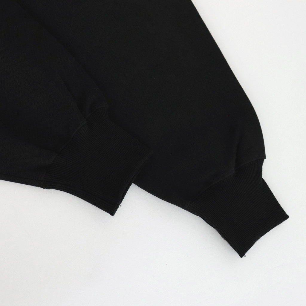 LIGHT OZ CREW NECK SWEAT #BLACK [FSC241-70128B]