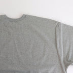 LIGHT OZ CREW NECK SWEAT #H.GRAY [FSC241-70128B]