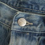 Selvage Denim Five Pocket Wide Straight Pants #LIGHT FADE [GU241-40184LB]