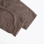 Cotton Linen Back Sateen Military Trousers #BROWN [TP241-40017]