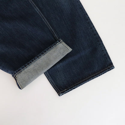 Selvage Denim Two Tuck Pants #DARK FADE [GU241-40188DB]