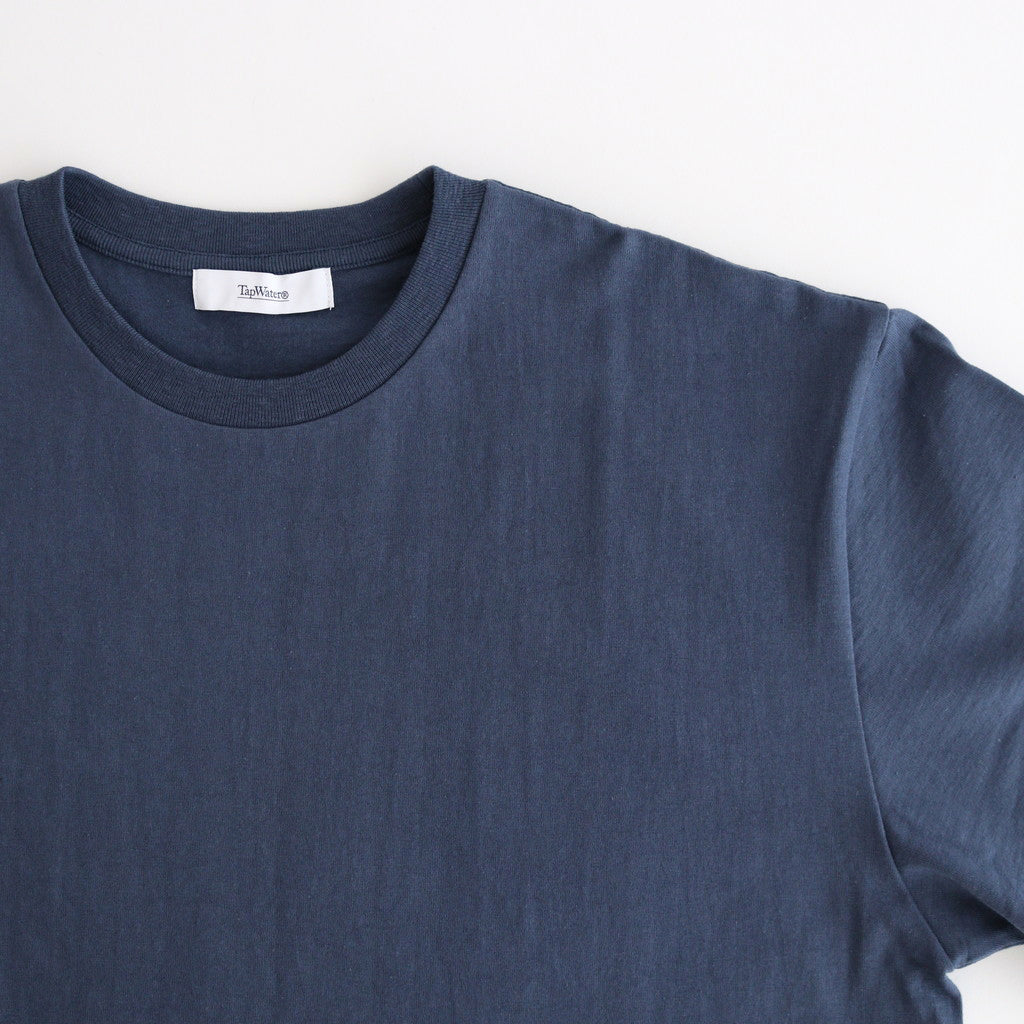 Waste Cotton S/S Tee #NAVY [TP241-70010]