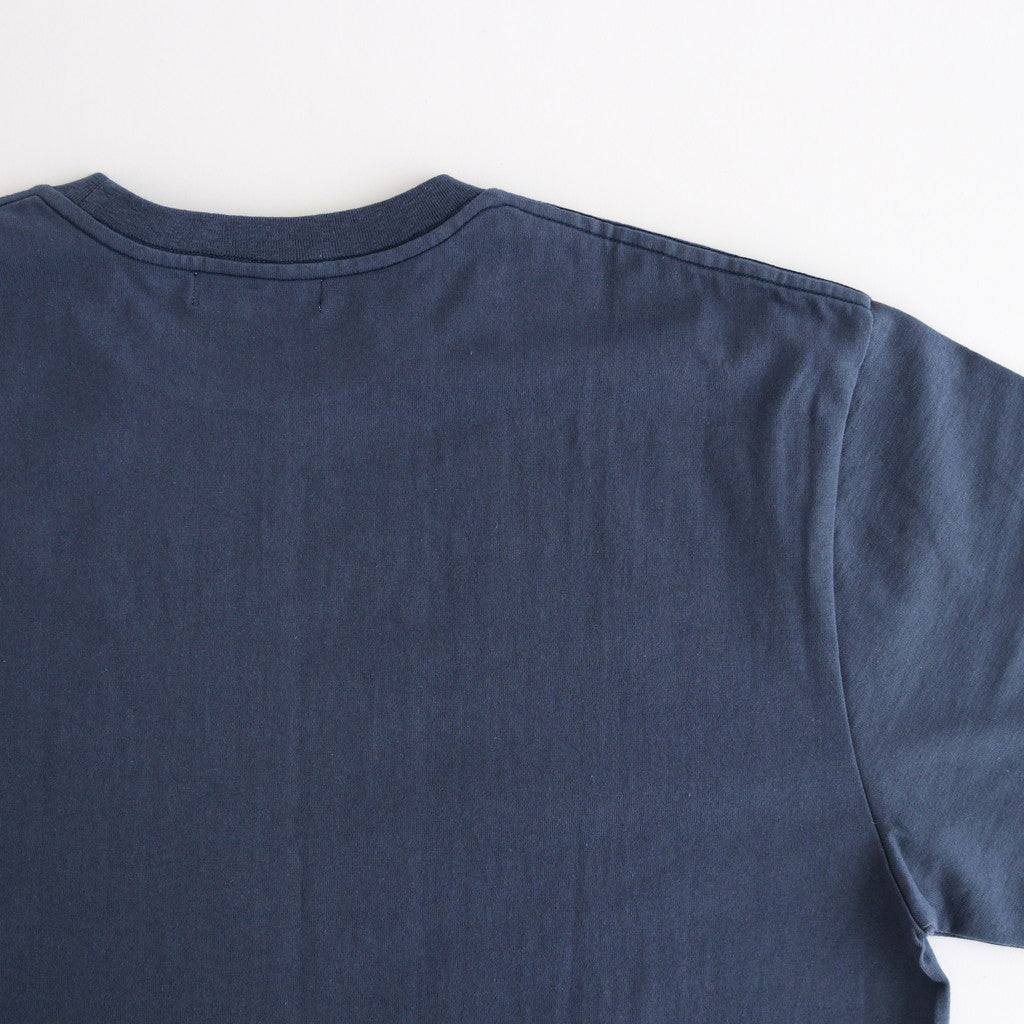 Waste Cotton S/S Tee #NAVY [TP241-70010]