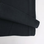 RIB KNITTED SHIRT #DUSTY NAVY [YK24SS0699S]