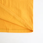 Waste Cotton Printed S/S Tee #YELLOW [TP241-70009]