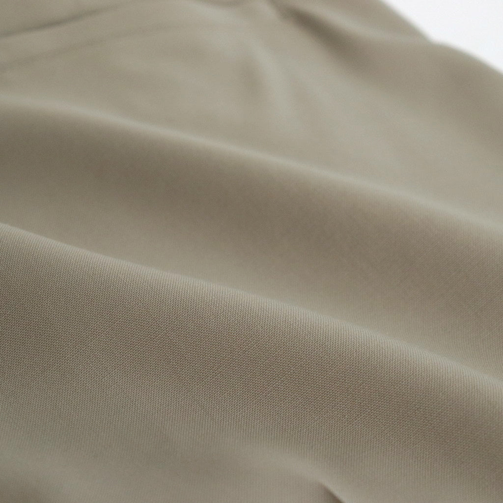 3PLEATED WIDE LEG TROUSERS #GREIGE [YK24SS0626P]