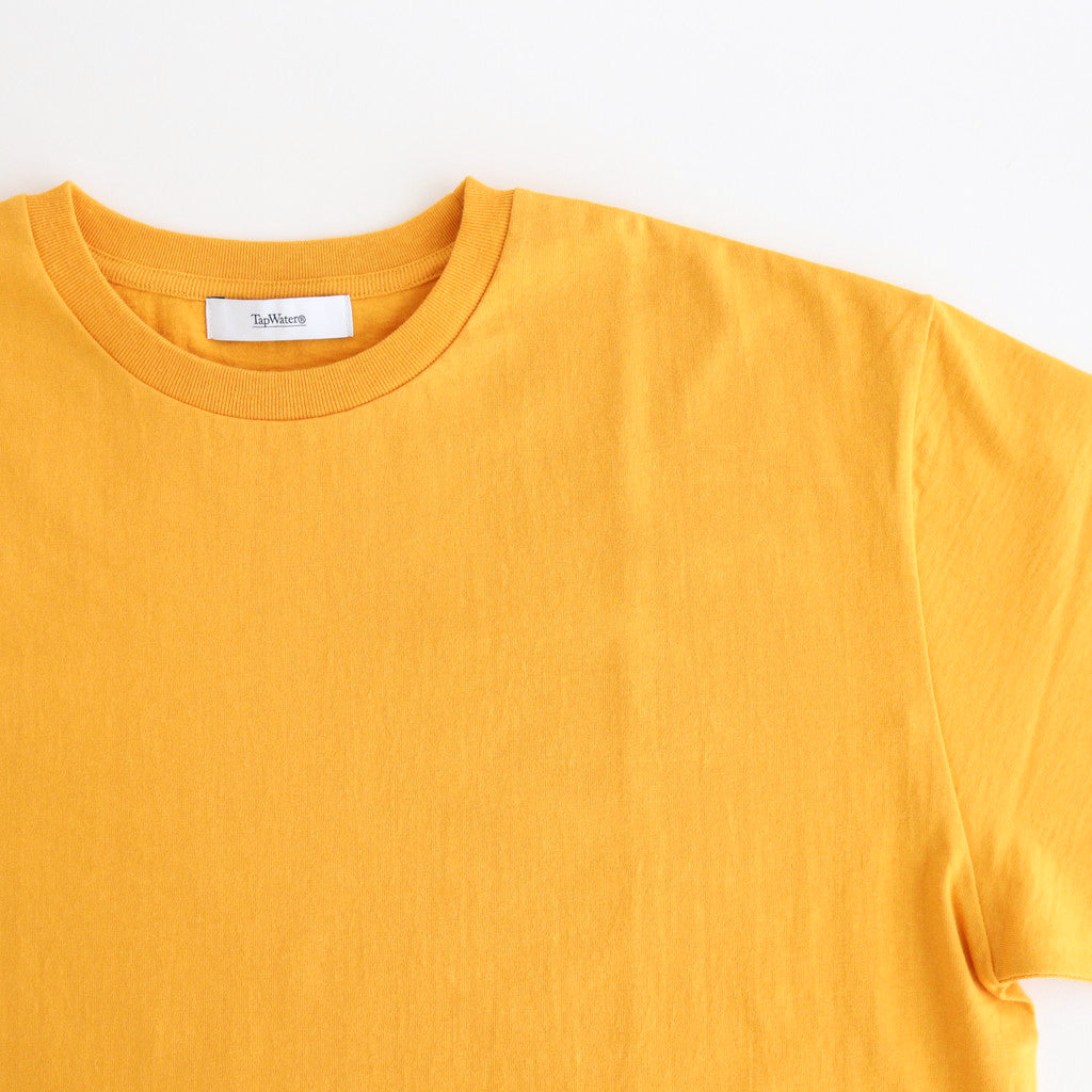 Waste Cotton S/S Tee #YELLOW [TP241-70010]