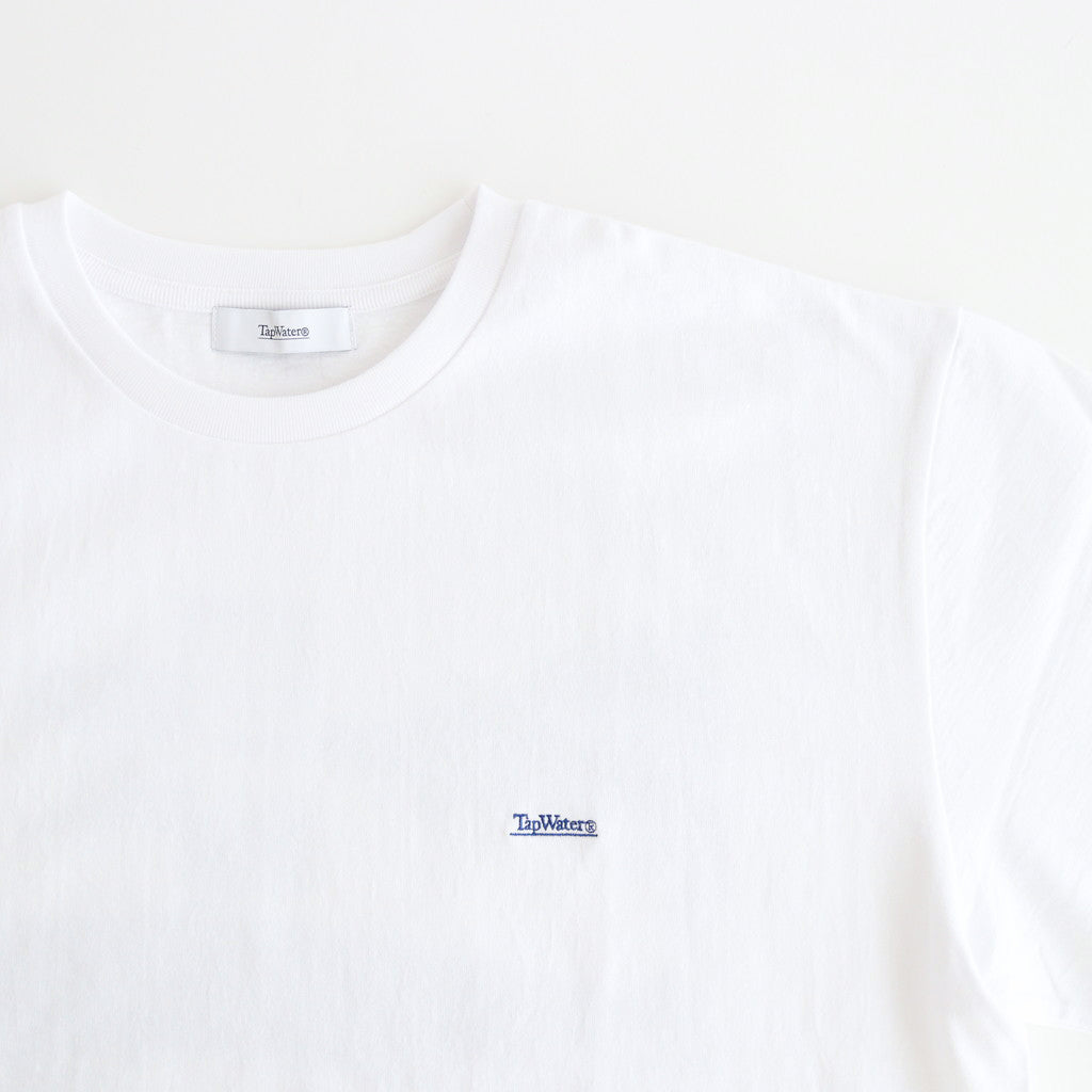 Waste Cotton Printed S/S Tee #WHITE [TP241-70009]