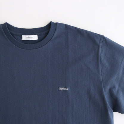 Waste Cotton Printed S/S Tee #NAVY [TP241-70009]