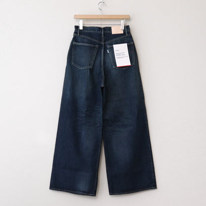 Selvage Denim Two Tuck Wide Pants #DARK FADE [GL241-40189DB]