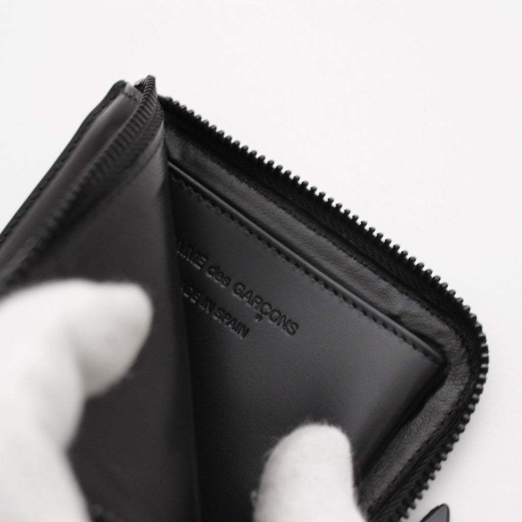L字型ZIP財布 #VERY BLACK [8Z-I031-051]