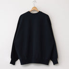 LIGHT OZ CREW NECK SWEAT #NAVY [FSC241-70128B]