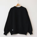 LIGHT OZ CREW NECK SWEAT #BLACK [FSC241-70128B]