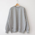 LIGHT OZ CREW NECK SWEAT #H.GRAY [FSC241-70128B]