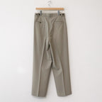 3PLEATED WIDE LEG TROUSERS #GREIGE [YK24SS0626P]