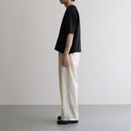 W's TECH DRAWSTRING S/S TEE #BLACK [BE-41024L]