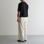 Fine Wool Tropical Easy Wide Pants #KINARI [GM241-40042]