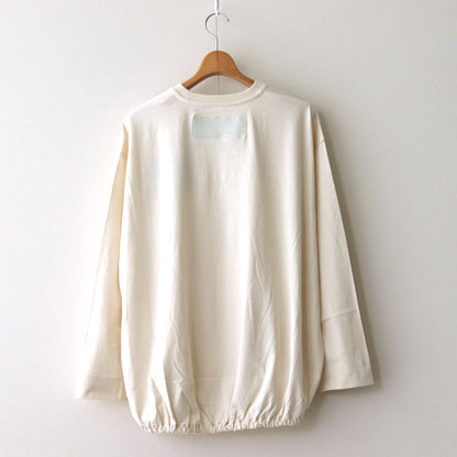 Balloon long sleeve T-shirt #IVORY [D224-T1117]