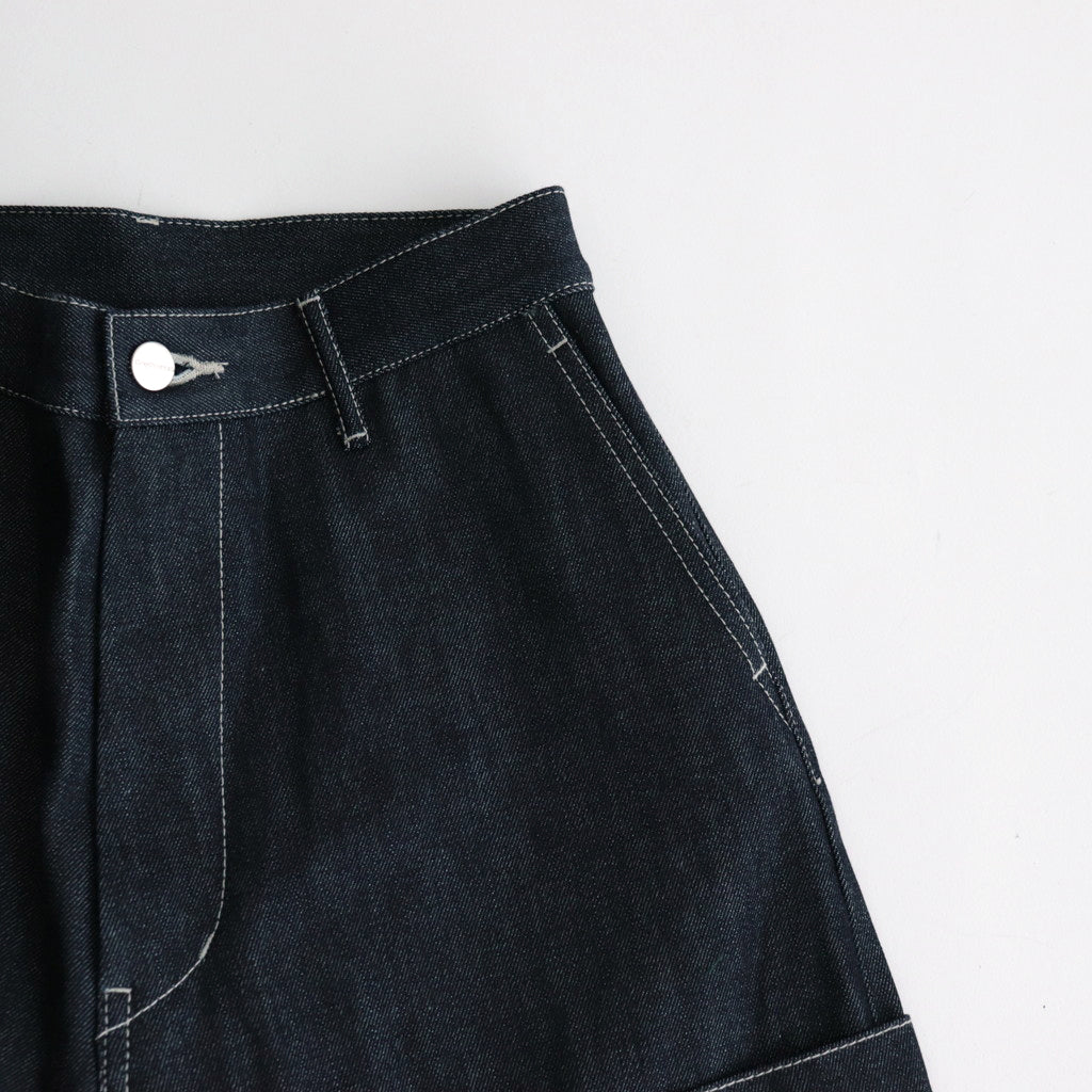 Selvage Denim Cargo Pants #RIGID [GU241-40182RB]