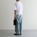 W's TECH DRAWSTRING S/S TEE #WHITE [BE-41024L]