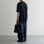 Wool CorduraR S/S Tee #NAVY [GU241-70301B]