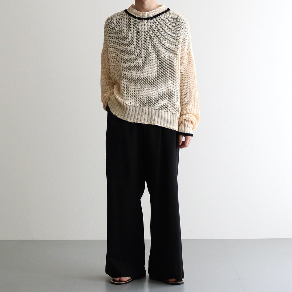 FILL SWEATER #IVORY [NG24S-06SW01C]