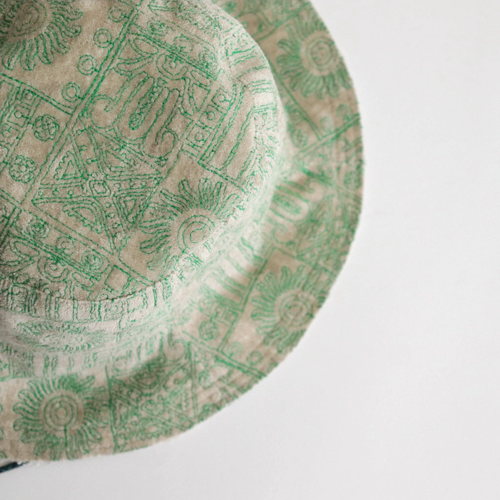 Aristata Hat #Ecru×Green [N-1230]